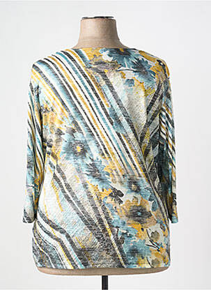 T-shirt manches 3/4 manches 3/4 jaune GERRY WEBER femme