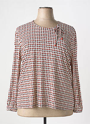 T-shirt manches longues manches longues orange GEVANA femme