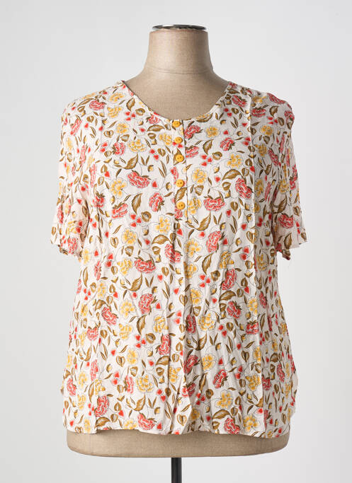 Blouse jaune GEVANA pour femme