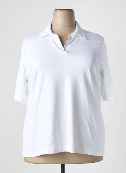 Polo blanc RABE pour femme