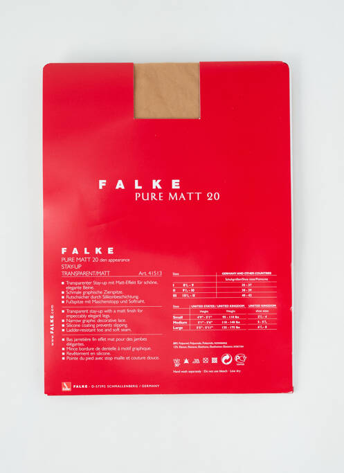 Bas chair FALKE pour femme