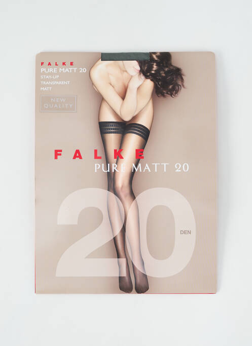 Bas gris FALKE pour femme