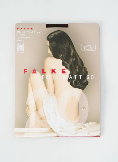 Collants marron FALKE pour femme