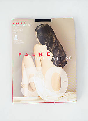Collants stretch bleu FALKE femme