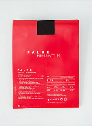 Bas stretch gris FALKE femme