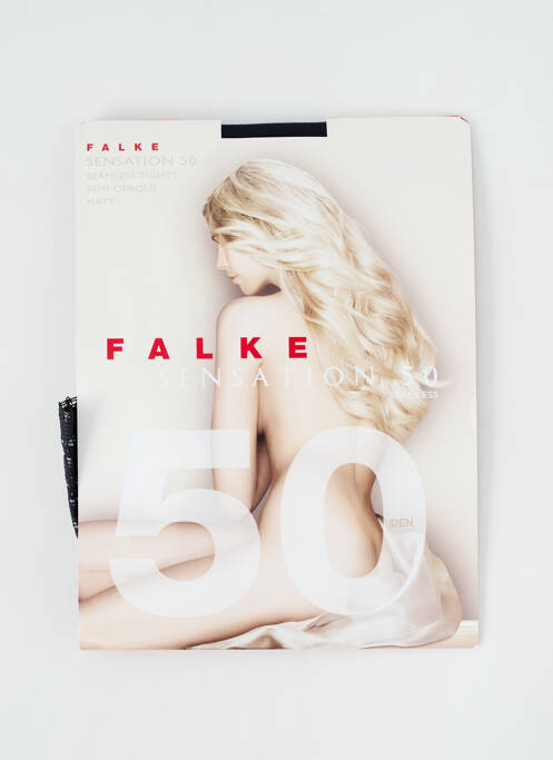 Collants noir FALKE pour femme