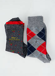 Chaussettes gris BURLINGTON pour unisexe seconde vue