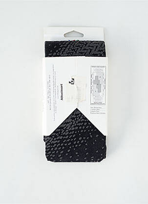 Collants imprimé fantaisie noir LE BOURGET femme