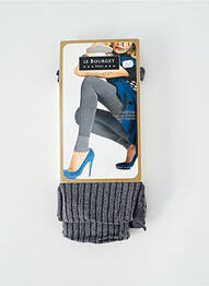 Legging stretch gris LE BOURGET femme