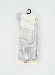 Chaussettes argent FALKE pour femme seconde vue