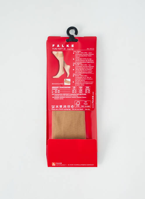 Chaussettes chair FALKE pour femme