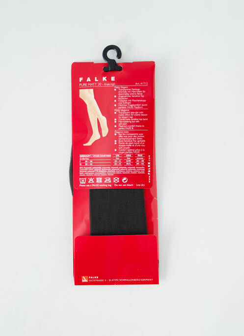 Chaussettes gris FALKE pour femme