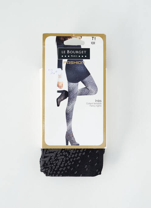 Collants noir LE BOURGET pour femme