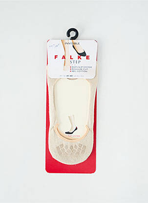 Chaussettes stretch beige FALKE femme