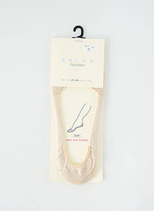 Chaussettes stretch beige FALKE femme