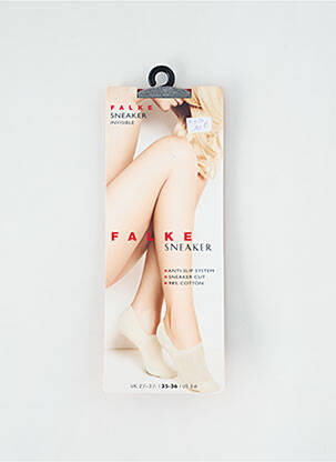 Chaussettes gris FALKE pour femme