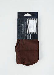 Chaussettes marron LE BOURGET pour femme seconde vue