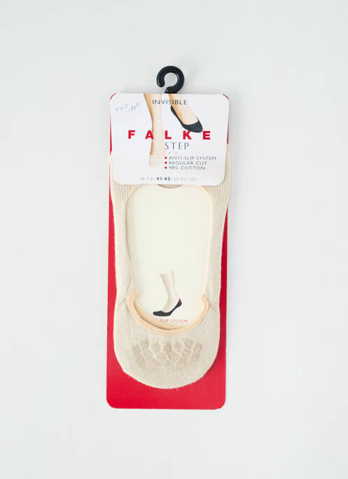 Chaussettes beige FALKE pour femme