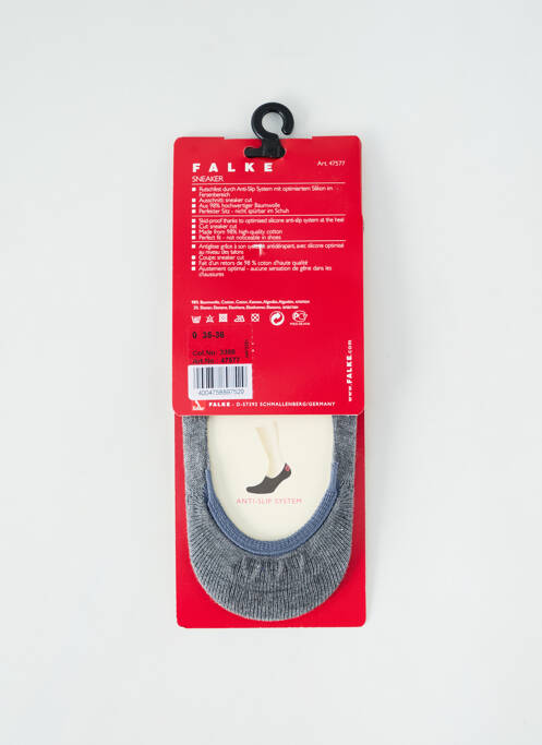 Chaussettes gris FALKE pour femme