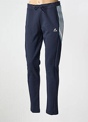 Jogging slim taille normale bleu LE COQ SPORTIF femme