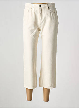 Pantacourt stretch taille normale beige LEE COOPER femme
