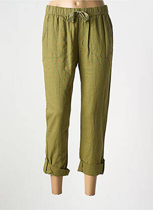 Pantalon chino taille normale taille normale vert ROXY femme