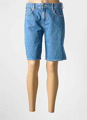 Bermuda coupe droite taille normale bleu PEPE JEANS femme