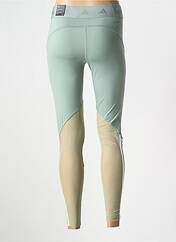 Legging vert ADIDAS pour femme seconde vue