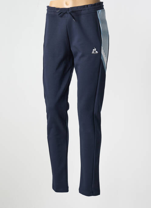 Jogging slim taille normale bleu LE COQ SPORTIF femme