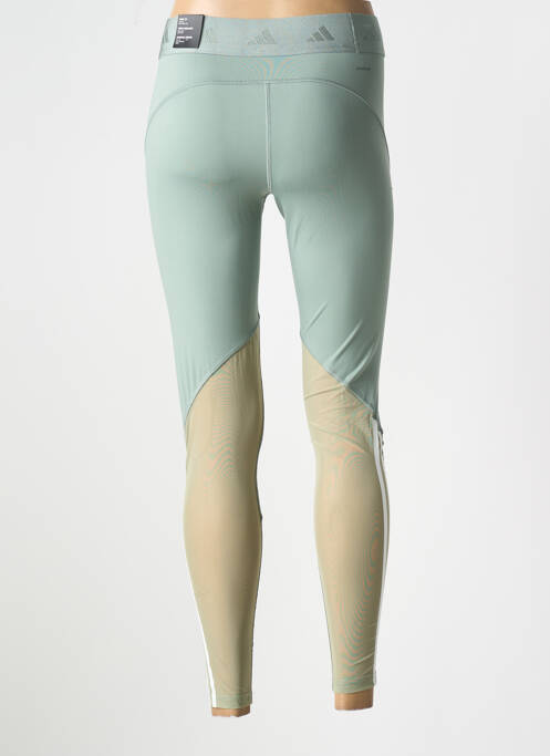 Legging tissage jersey taille normale vert ADIDAS femme