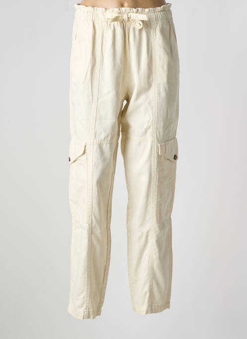Pantalon cargo beige PEPE JEANS pour femme