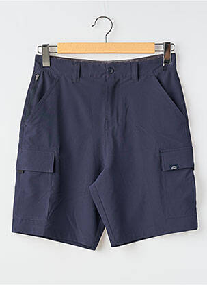 Short fermeture zippée sous rabat boutonné bleu OXBOW homme