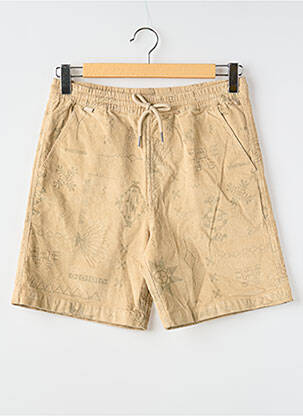 Bermuda taille élastique beige OXBOW homme