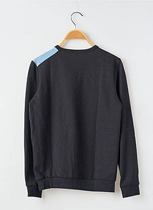 Sweat-shirt coupe droite manches longues noir LE COQ SPORTIF garçon