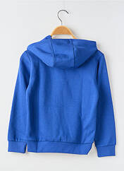 Sweat-shirt à capuche bleu ADIDAS pour garçon seconde vue