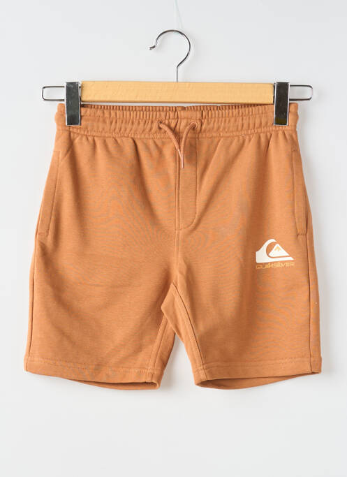 Short poches taille élastique beige QUIKSILVER garcon