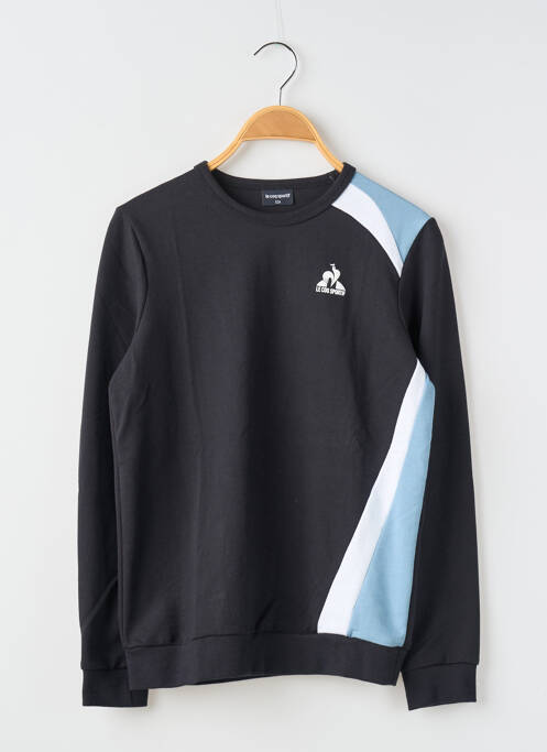 Sweat-shirt noir LE COQ SPORTIF pour garçon