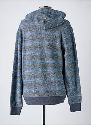 Sweat-shirt à capuche poches manches longues bleu QUIKSILVER homme