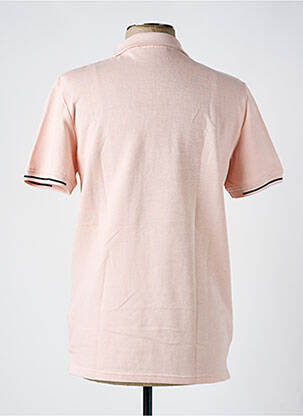 Polo stretch manches courtes rose LEE COOPER homme
