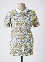 Polo stretch manches courtes jaune LEE COOPER homme
