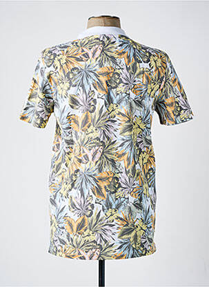 Polo stretch manches courtes jaune LEE COOPER homme