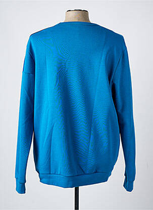 Sweat-shirt stretch manches longues bleu LE COQ SPORTIF homme