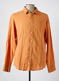 Chemise manches longues coupe cintrée orange PEPE JEANS homme