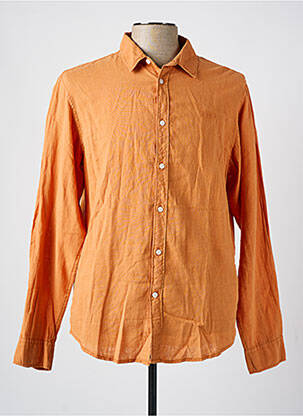 Chemise manches longues coupe cintrée orange PEPE JEANS homme