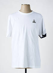 T-shirt blanc LE COQ SPORTIF pour homme seconde vue