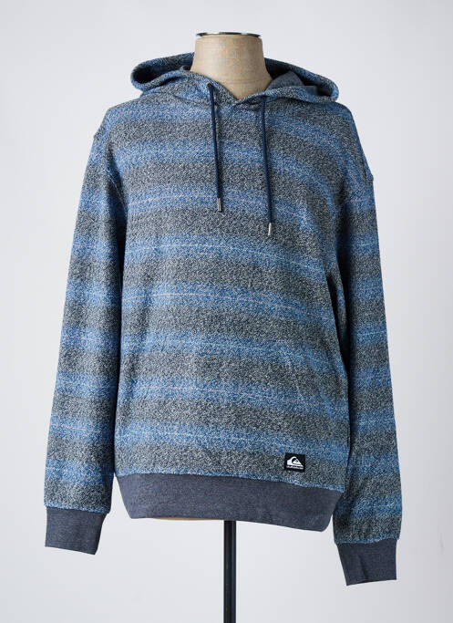 Sweat-shirt à capuche bleu QUIKSILVER pour homme
