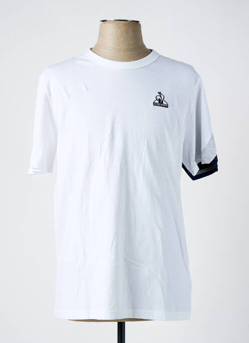 T-shirt blanc LE COQ SPORTIF pour homme