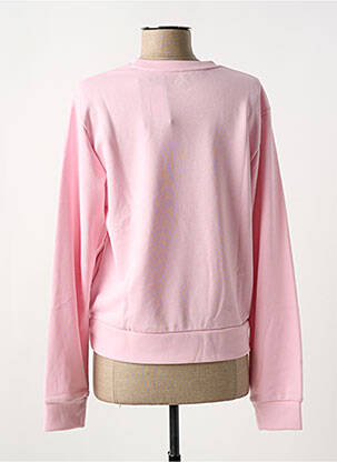 Sweat-shirt broderie manches longues rose UNDER ARMOUR femme