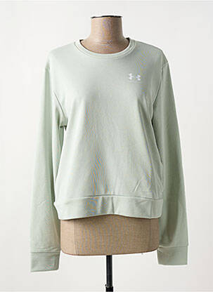 Sweat-shirt manches longues manches longues vert UNDER ARMOUR femme