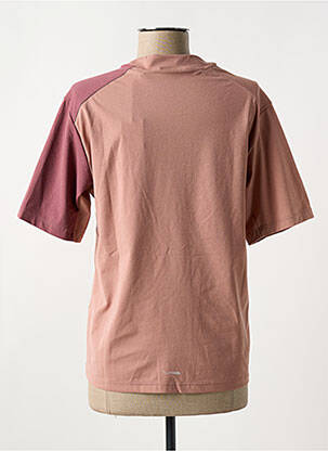 T-shirt coupe droite manches courtes rose ADIDAS femme